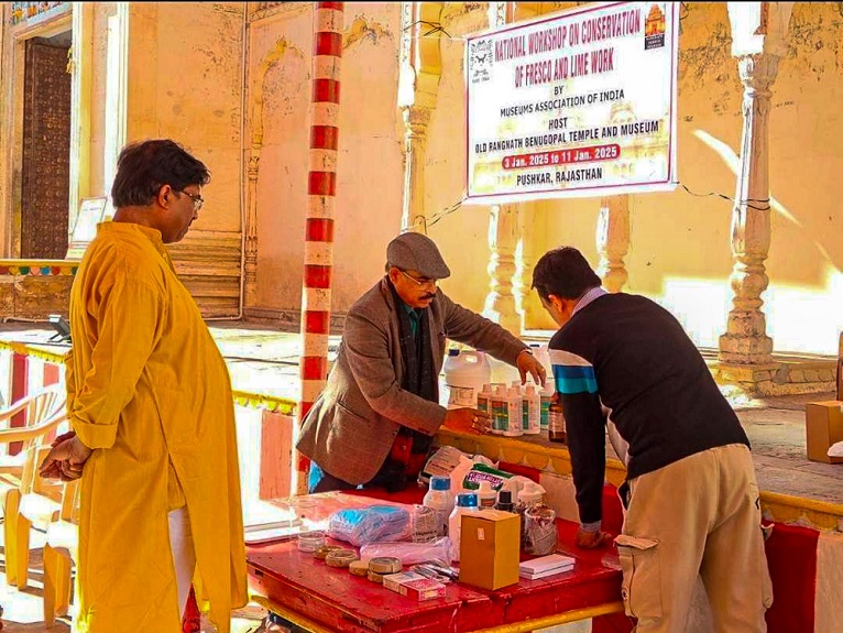 National Workshop on Conservation of Fresco and Lime Work