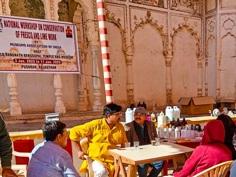 National Workshop on Conservation of Fresco and Lime Work