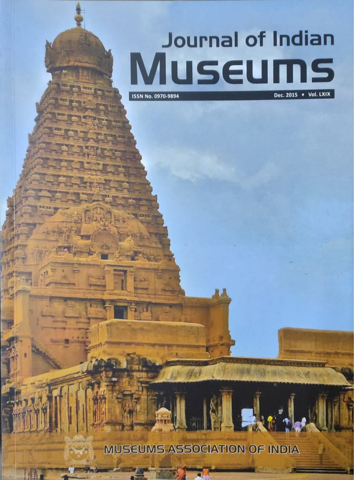 Journal of Indian Museums - December 2015